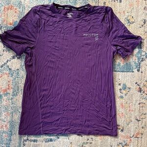 Peloton Vibrant Purple Short Sleeve Tee